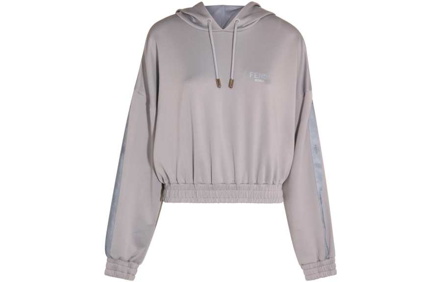 FENDI Sweatshirts Women's Umber Hooded Non Detachable Moderate Other