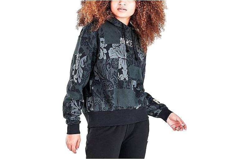 Nike Nike Sweatshirts Women's Black Hooded Moderate Other