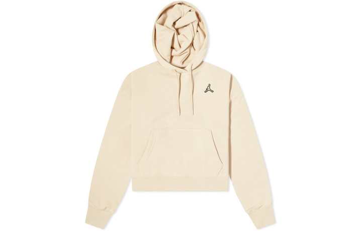 Jordan Jordan Sweatshirts Women's Khaki Hooded Moderate Regular