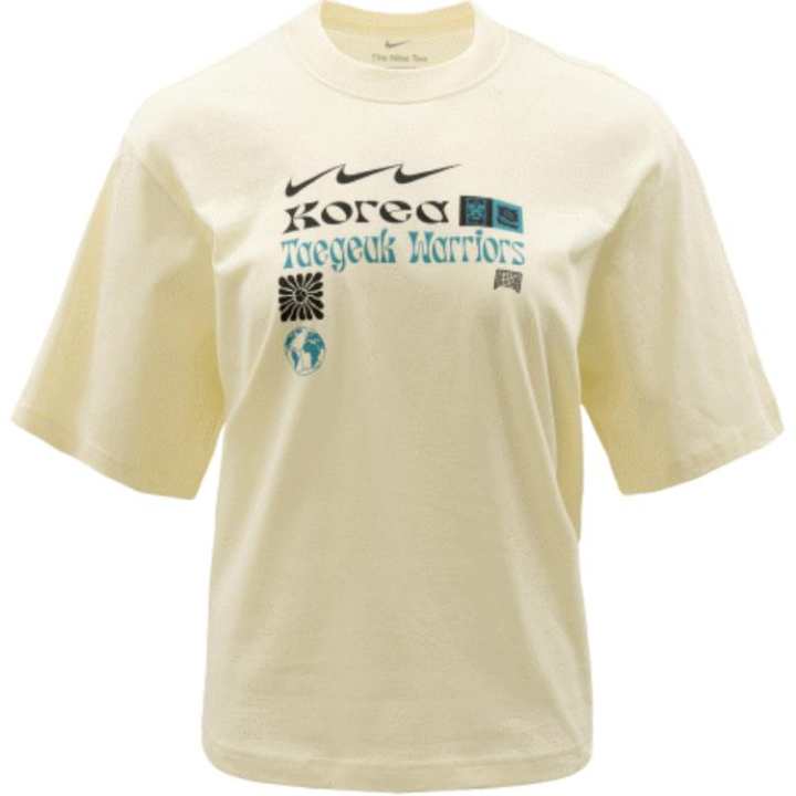 Nike Nike Drop Shoulder Sleeve T Shirt Women's Coconut Milk