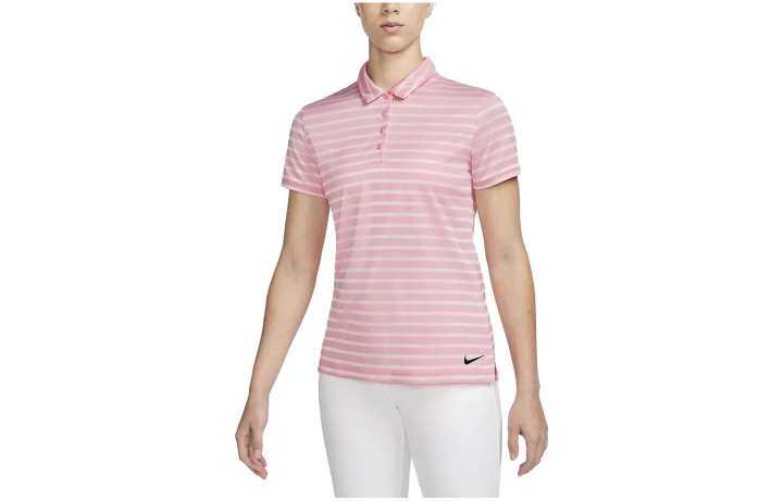 Nike Nike T Shirts Women's Pink Polo Collar Moderate Other
