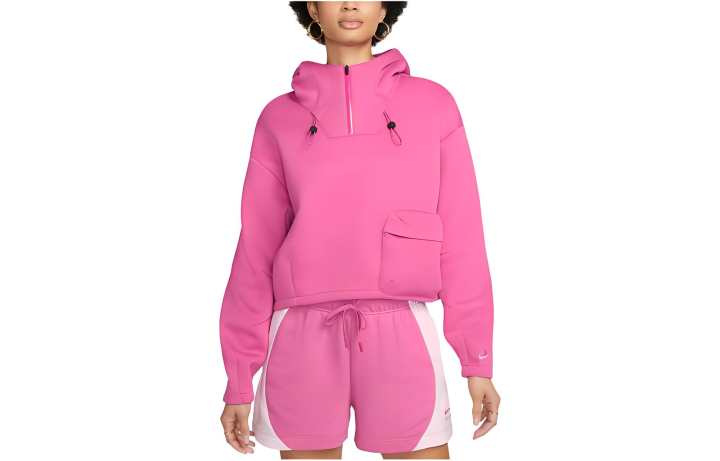 Nike Nike Sweatshirts Women's Dark Pink Hooded Moderate Regular