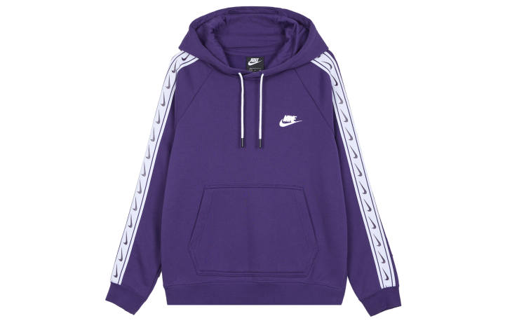 Nike Nike Sweatshirts Women's Purple Hooded Moderate Regular