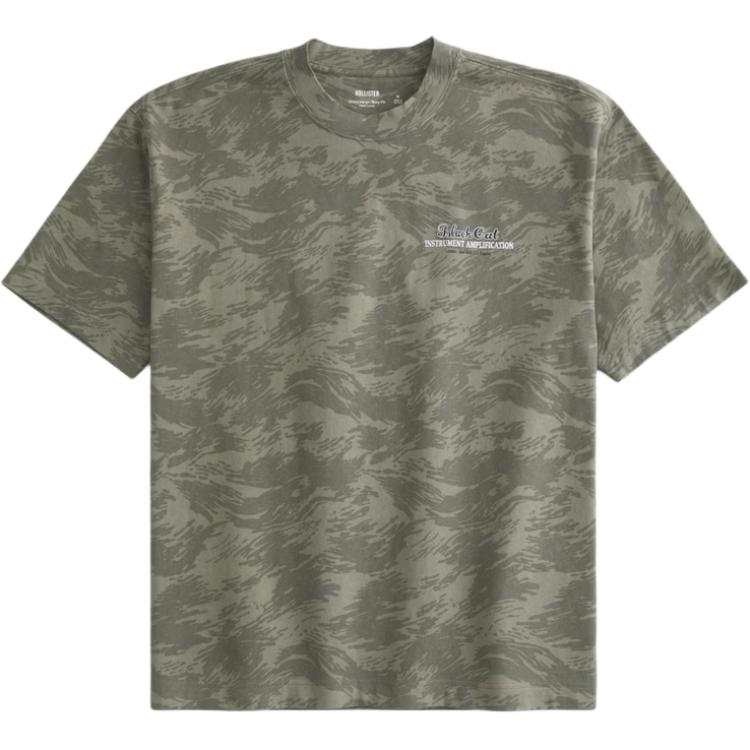 Hollister/ Hollister T Shirt Men's Olive Green