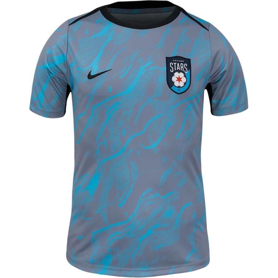 Nike Nike Chicago Stars Fc 2025 Men's Nike Nwsl Short-Sleeve Pre-Match Top