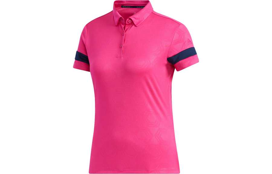 Adidas Adidas Polo Shirts Women's Pink Polo Collar Moderate Other