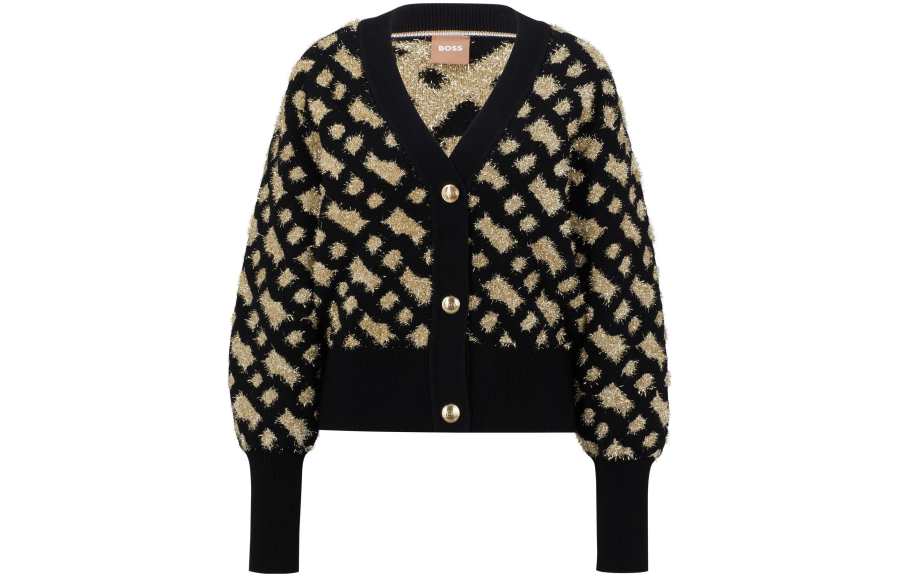 HUGO BOSS SS23 Knitwear Women's Black Gold