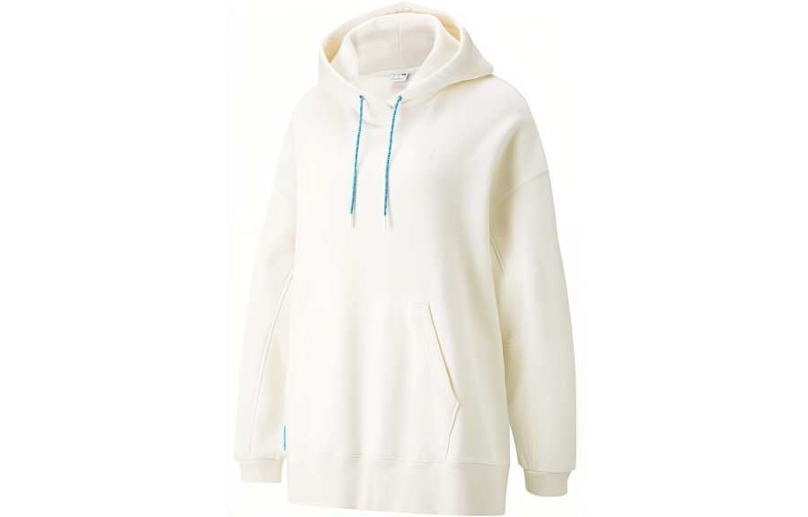 PUMA Sweatshirts Women's White Hooded Moderate Other