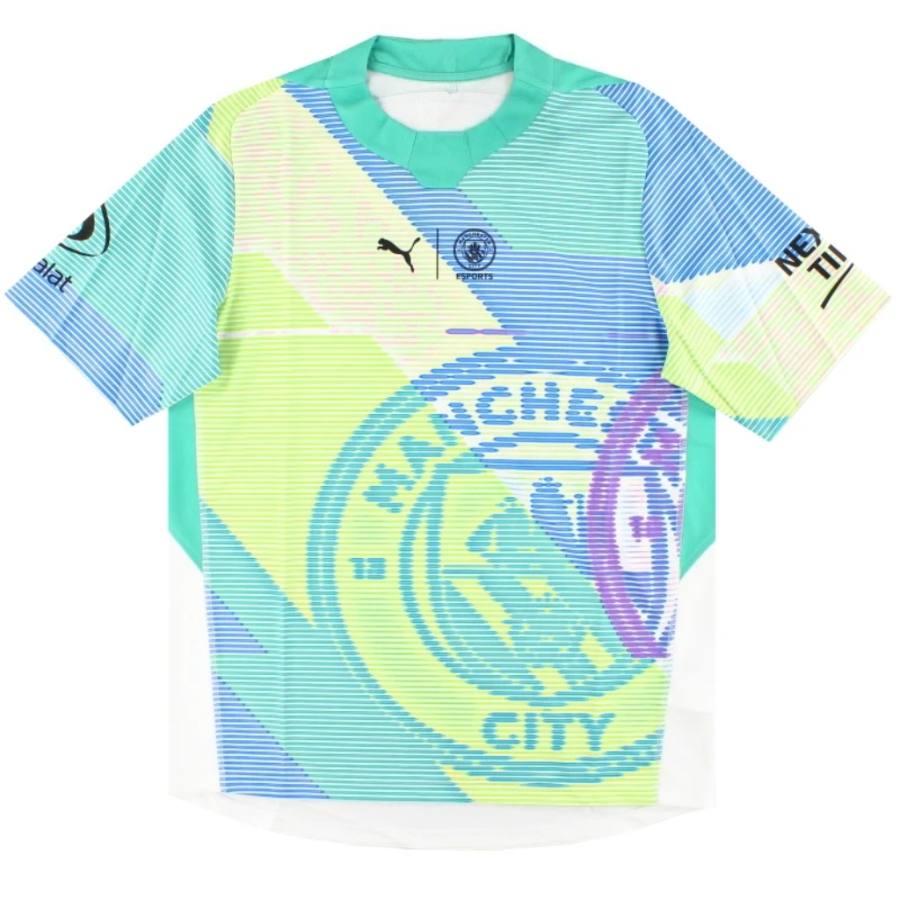 PUMA Manchester City Soccer Jersey Men's Green