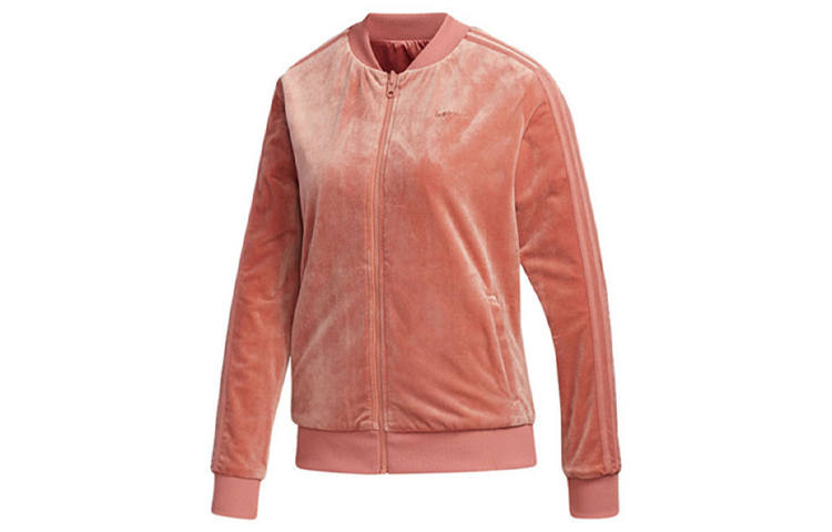 Adidas Neo Jackets Women's Dark Pink Baseball Collar Moderate Other