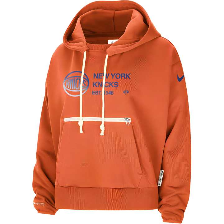 Nike Nike New York Knicks Standard Issue Women's Nike Dri FIT Nba Pullover Hoodie