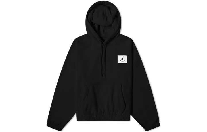Jordan Jordan Sweatshirts Women's Black Hooded Moderate Regular