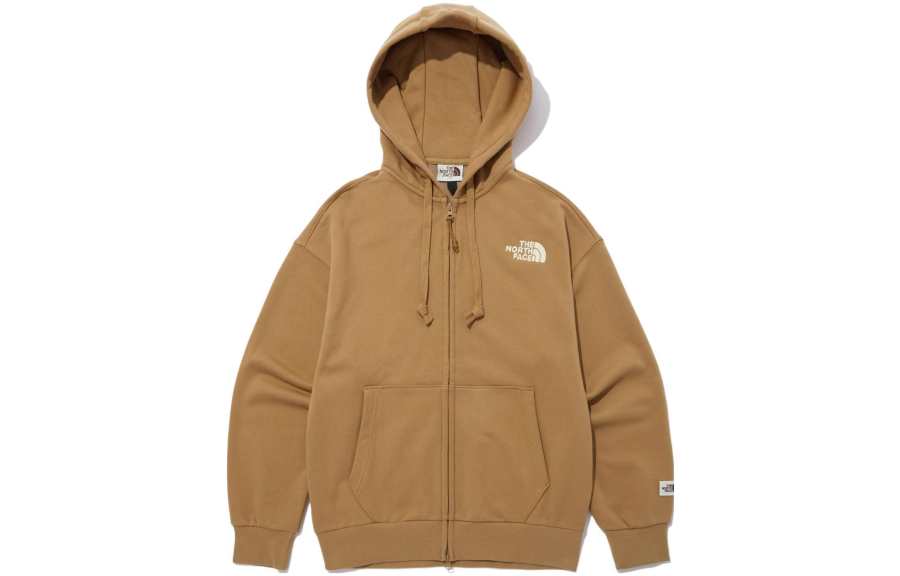 THE NORTH FACE Sweatshirts Women's Brown Hooded Moderate Regular