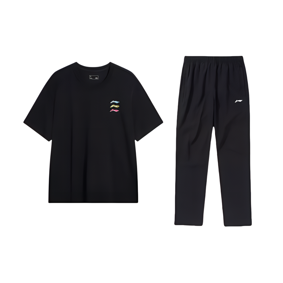 Li-Ning Li Ning Herbal Tea T Casual Sportswear Men's Black
