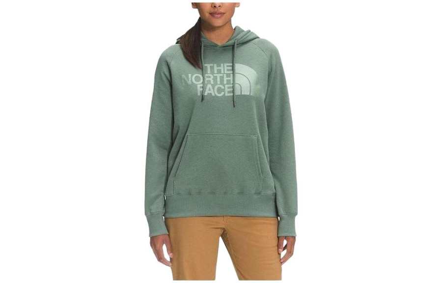 THE NORTH FACE Sweatshirts Women's Green Hooded Moderate Regular