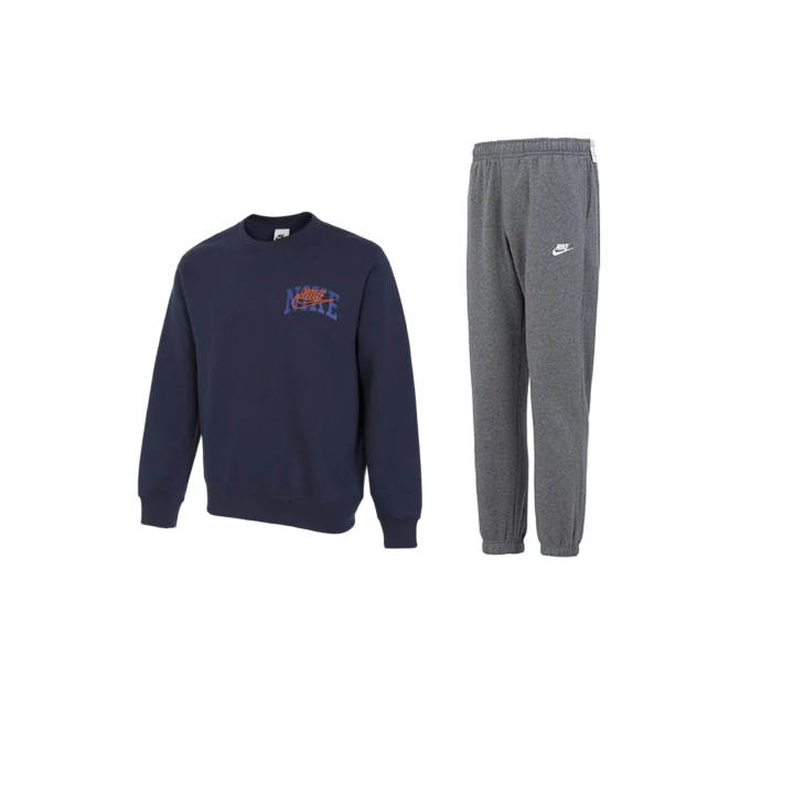 Nike Nike Sweatshirt Sets Men's Crew Neck Moderate
