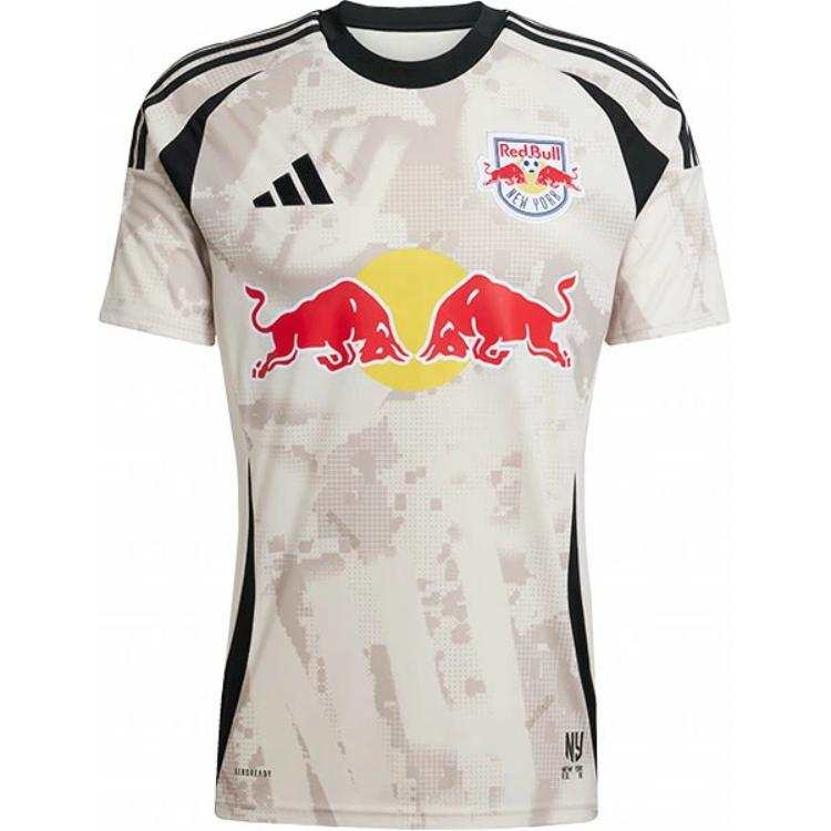 Adidas Adidas New York Red Bulls Soccer Jersey Men's Ivory