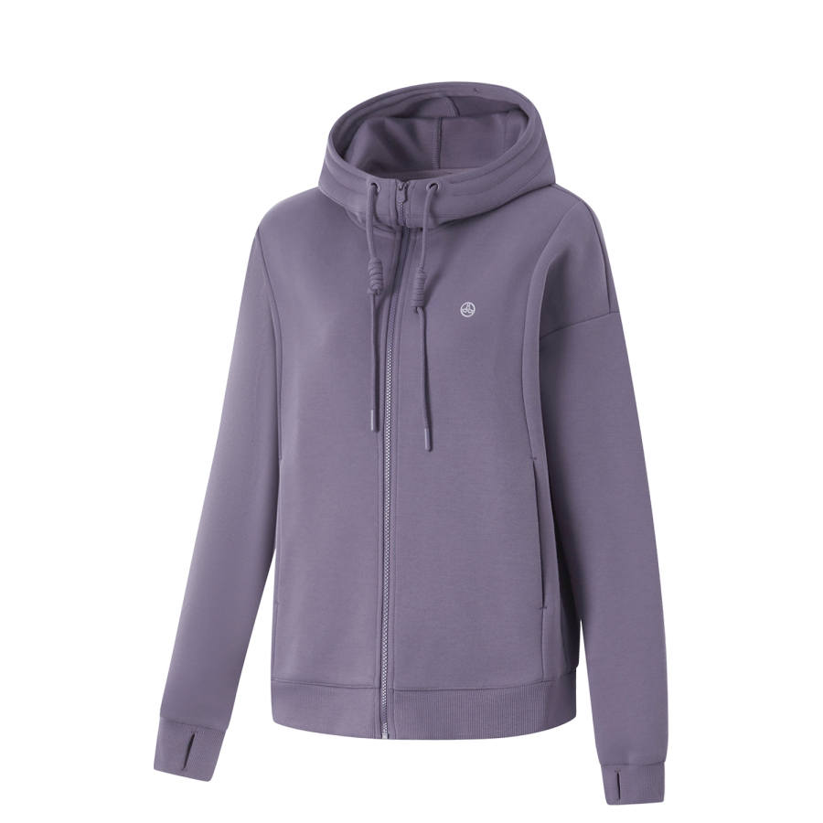 Li-Ning Li Ning Fitness Series Sweatshirt Women's Crow Gray Purple