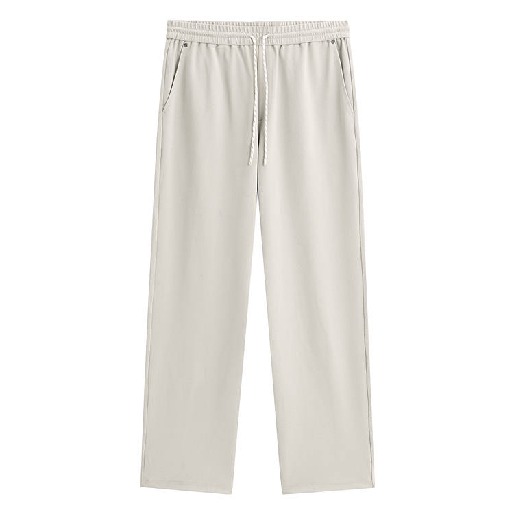 PEACEBIRD MEN Casual Pants Men's Light Gray 1