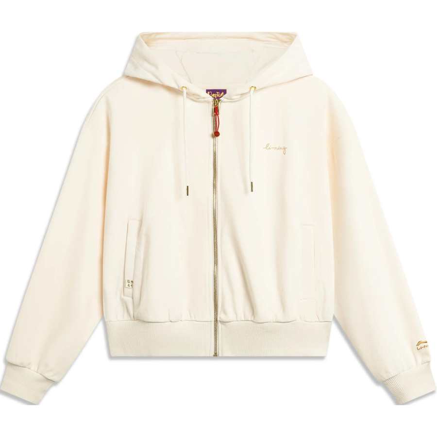 Li-Ning Li Ning Rijin Doujin Collection Sweatshirt Women's Ecru