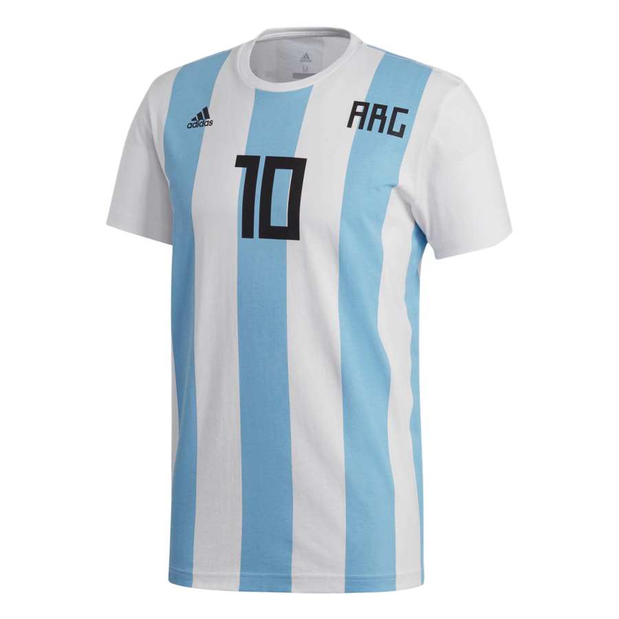 Adidas Adidas Messi Soccer Jersey Men's White