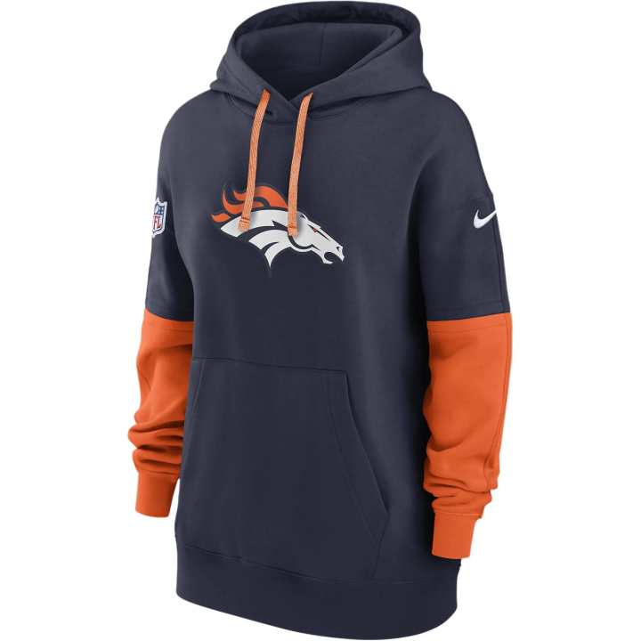 Nike Nike Denver Broncos Sideline Essential Women's Nike Nfl Pullover Hoodie