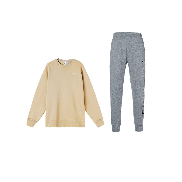 Nike Nike Sweatshirt Sets Men's Crew Neck Thickened