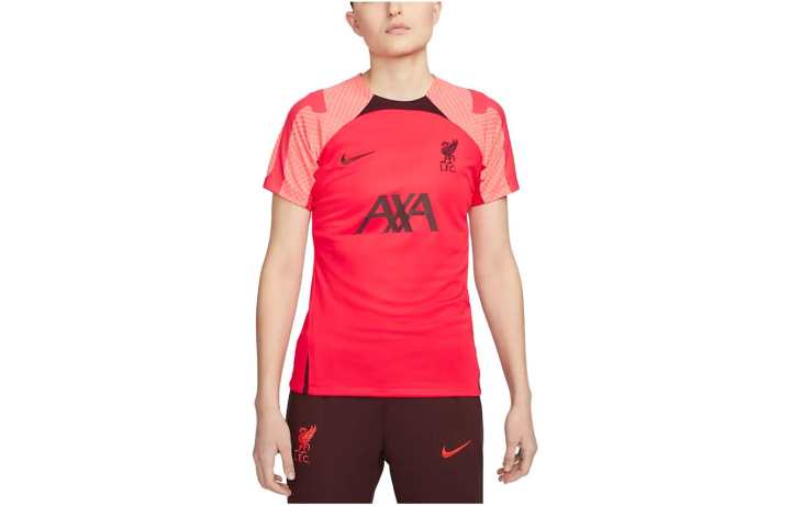 Nike Nike T Shirts Women's Red Crew Neck Moderate Other