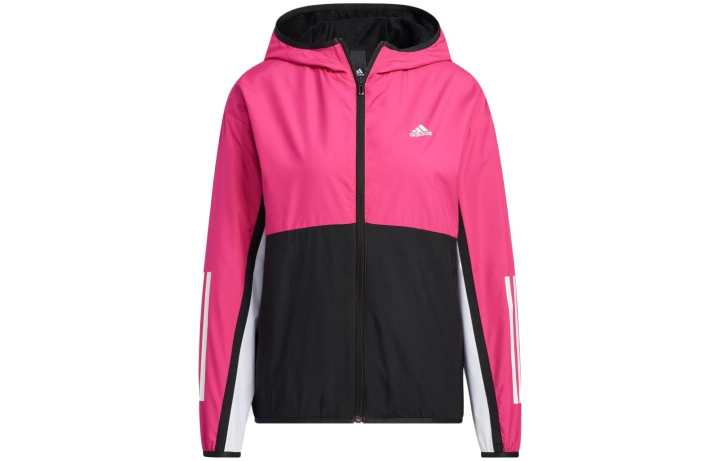 Adidas Adidas Jackets Women's Pink Hooded Moderate Other