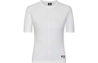 Yohji Yamamoto T Shirts Women's White Crew Neck Moderate Straight Fit