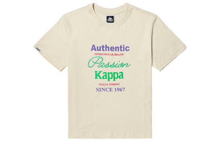 Kappa T Shirts Women's Crew Neck Moderate Straight Fit