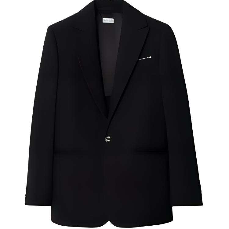 Burberry 【Previous Season】single-breasted wool blazer