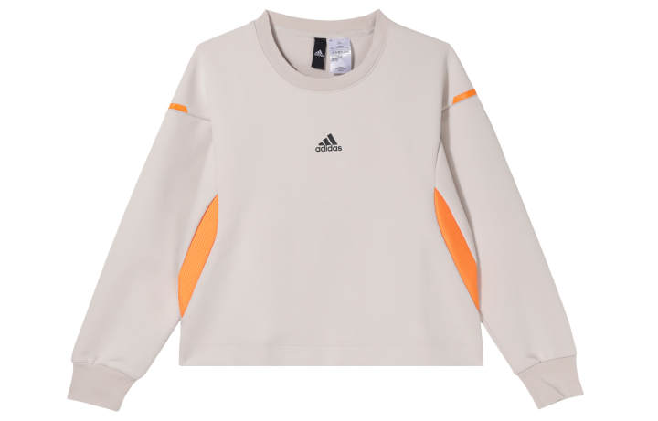 Adidas Adidas Sweatshirts Women's White Crew Neck Moderate Other