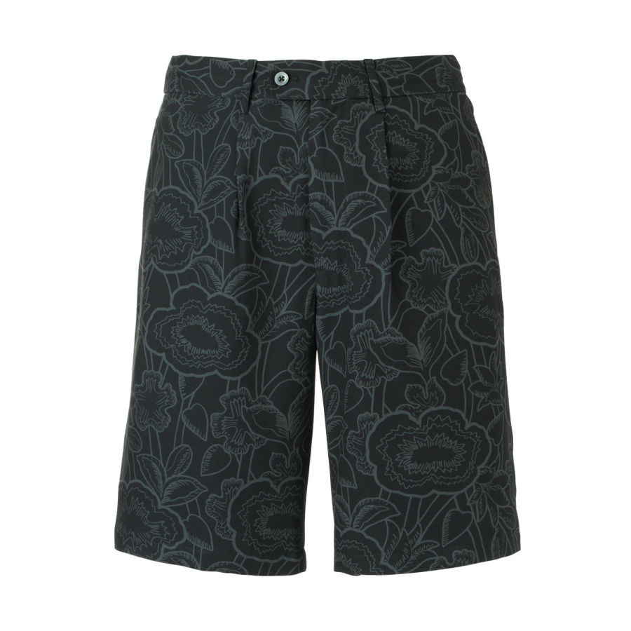Onitsuka Tiger PRINTED Casual Shorts Men's Black/Ecru