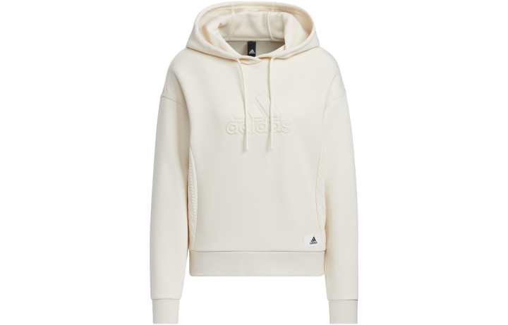 Adidas adidas Women's Lounge Hooded Sweatshirt White