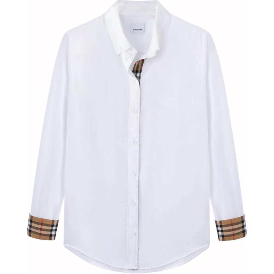 Burberry SS23 Shirt Women's White