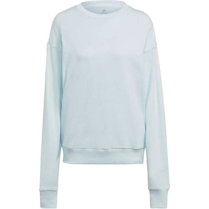 Adidas Adidas Sweatshirts Women's Blue Crew Neck Moderate Other