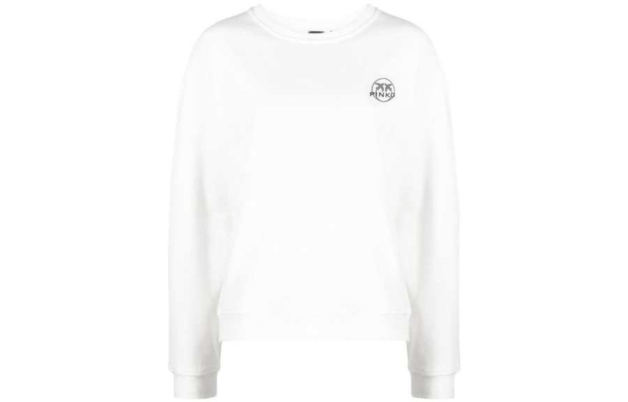 PINKO SS23 Sweatshirt Women's White