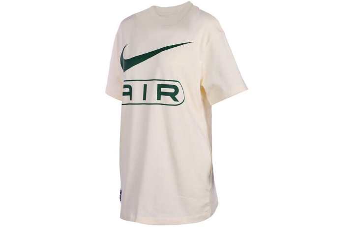 Nike Nike Air Women'ss Letter Logo Crewneck T-Shirt 'Light Pink'