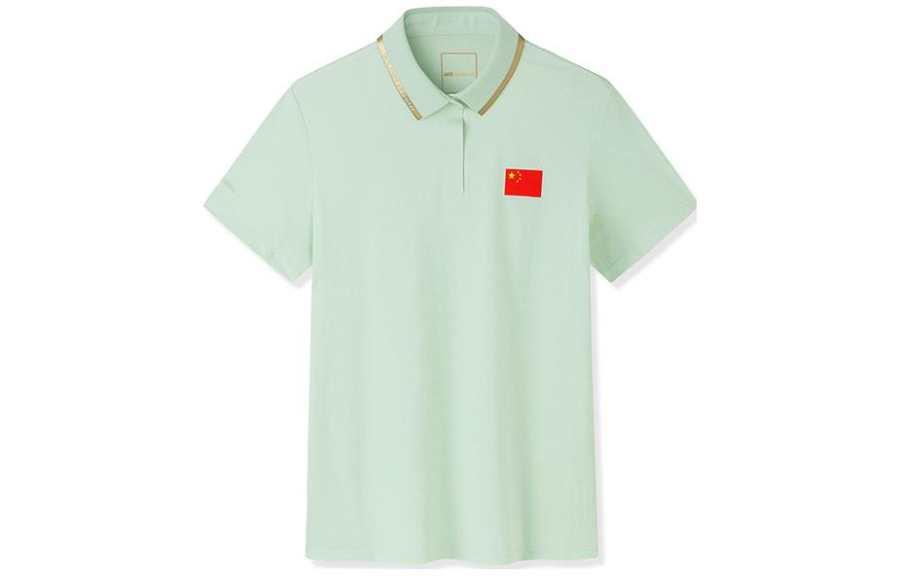ANTA Polo Shirts Women's Gentle Thin Polo Collar Moderate Straight Fit