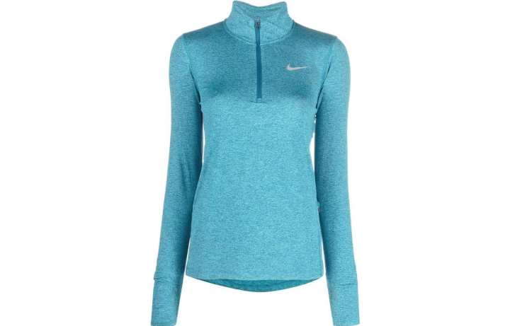 Nike Nike Sweatshirts Women's Blue Stand Collar Moderate Regular