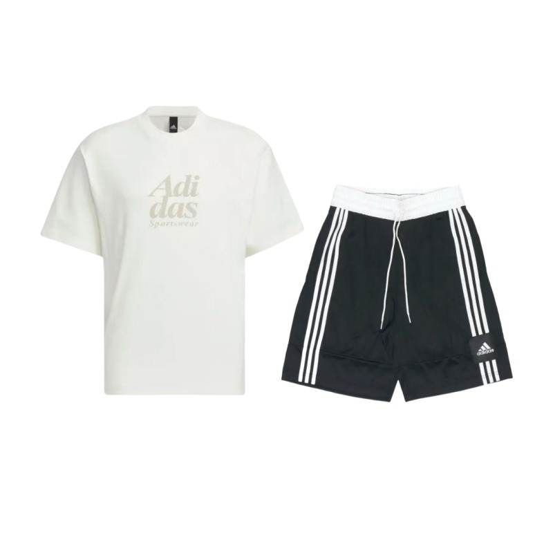 Adidas Adidas Casual Sportswear Men's Crew Neck Moderate