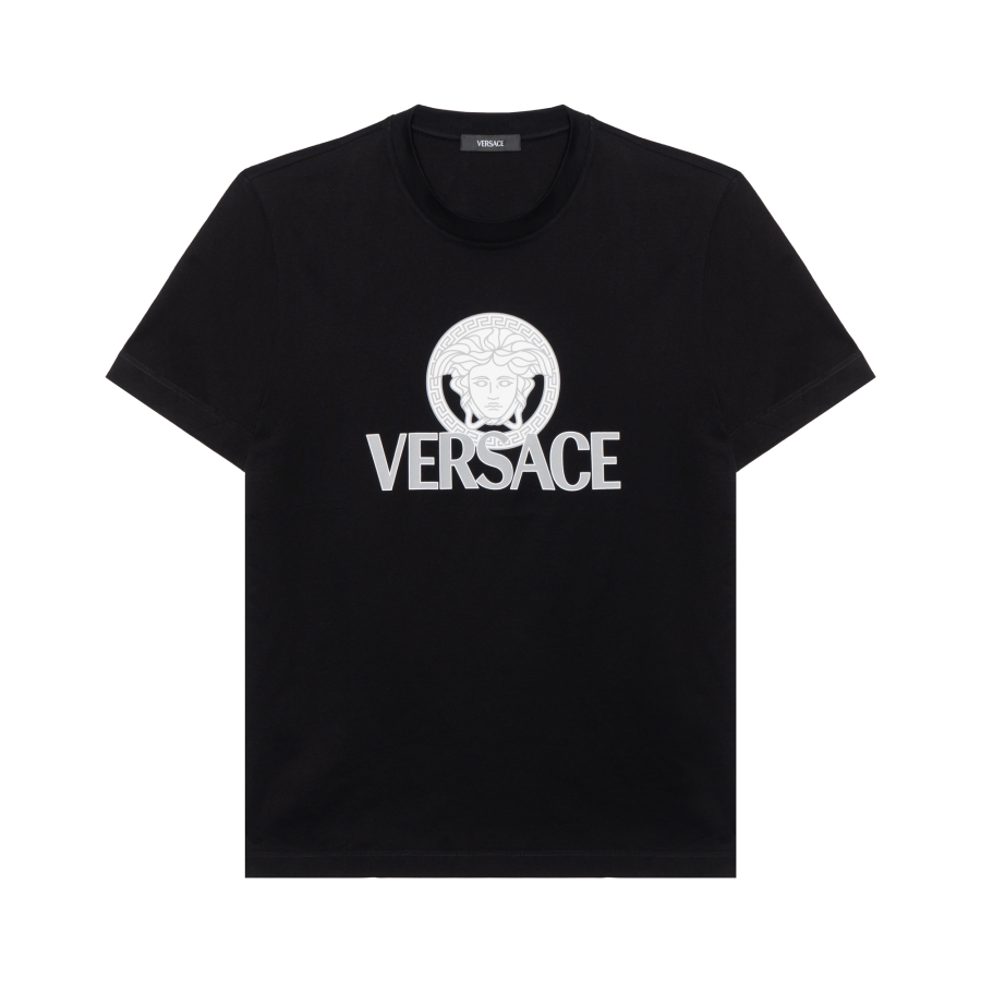 VERSACE Medusa Head Printed Crewneck T Shirt