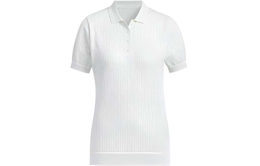 Adidas Adidas Primeknit Short Sleeve Polo Shirt Polo Shirt Women's Light Green
