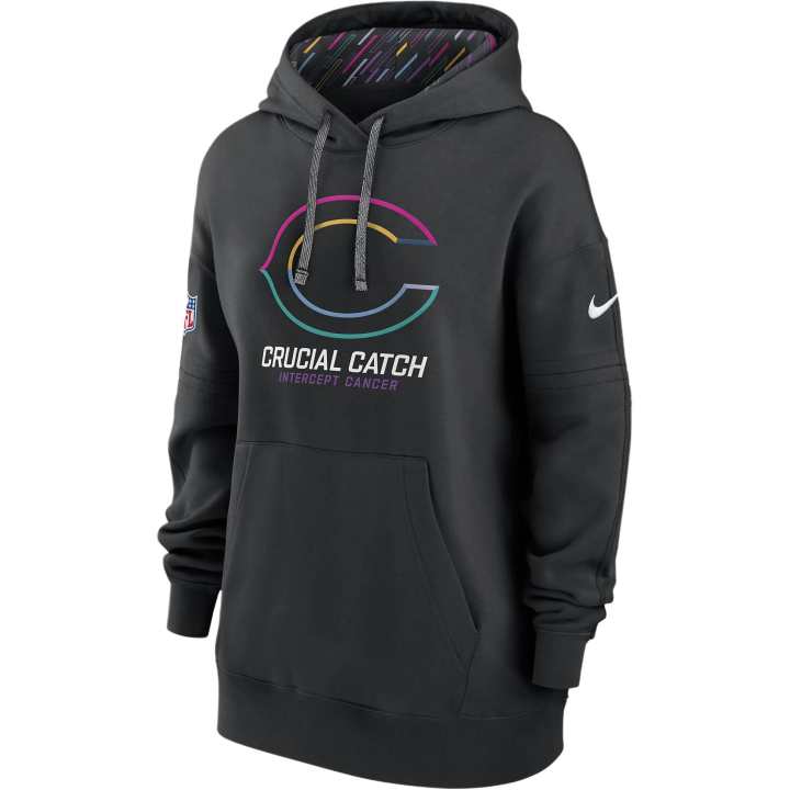 Nike Nike Chicago Bears Crucial Catch Club Women's Nike Nfl Pullover Hoodie