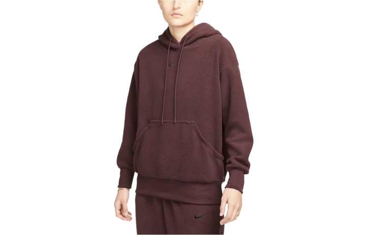 Nike Nike Sweatshirts Women's Brown Hooded Thickened Regular