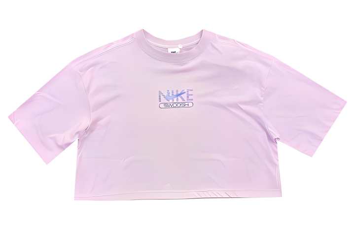 Nike Nike T Shirts Women's Pink Crew Neck Moderate Other