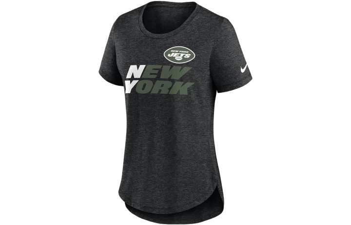 Nike Nike T Shirts Women's Black Crew Neck Moderate Straight Fit