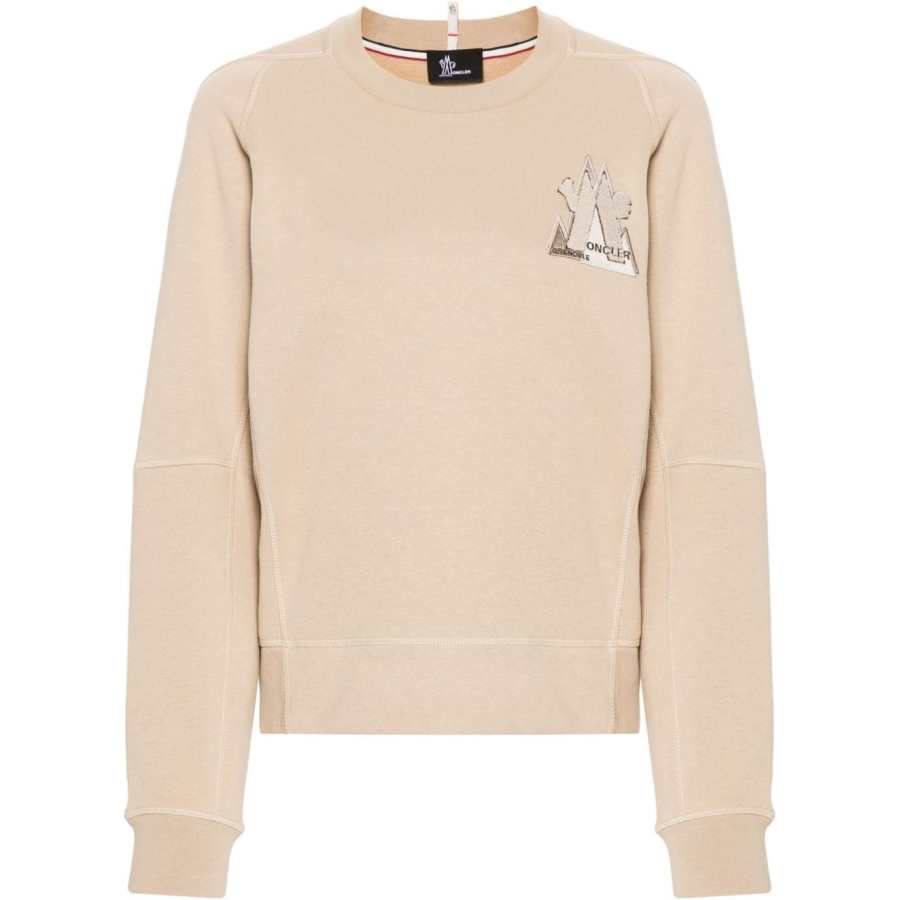 Moncler Grenoble Logo Patch Crewneck Sweatshirt