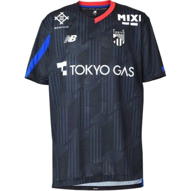 New Balance New Balance Tokyo FC Soccer Jersey Player Edition Men's Black